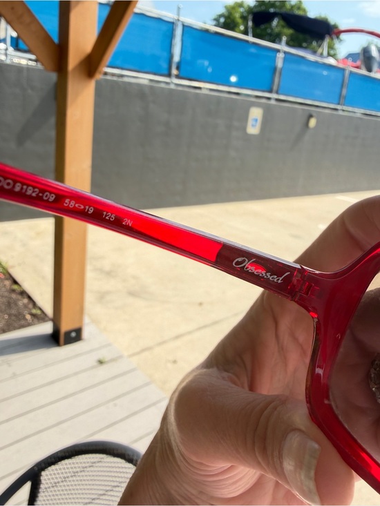 Oakley Red Oversized Women\'s Sunglasses Obsessed main image 7